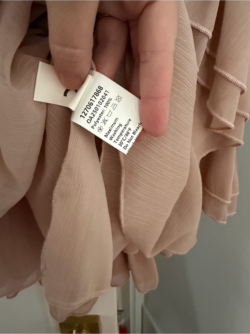 Commando Blush Pink Ruffle Mini Dress - Picture 11 of 11